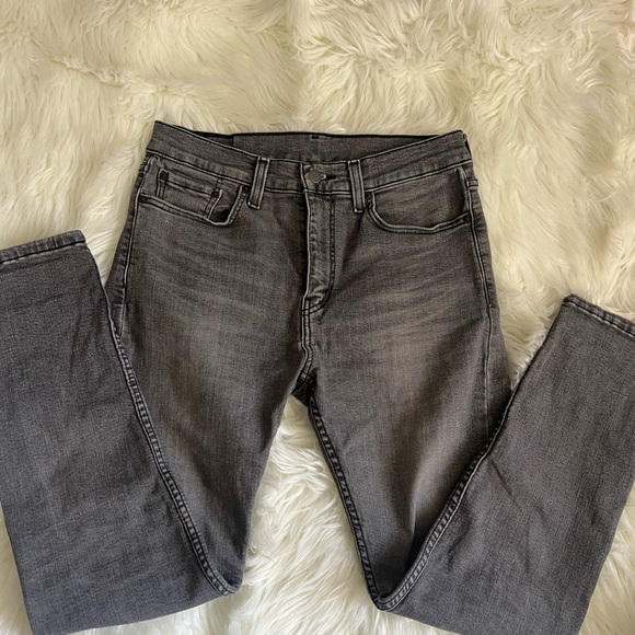 Men’s Gray Levi’s Jeans Size 32x30 - Picture 2 of 7